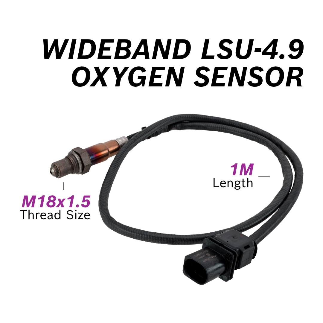 0 258 017 025 Bosch LSU4.9 Oxygen / Lambda sensor, 1m length.