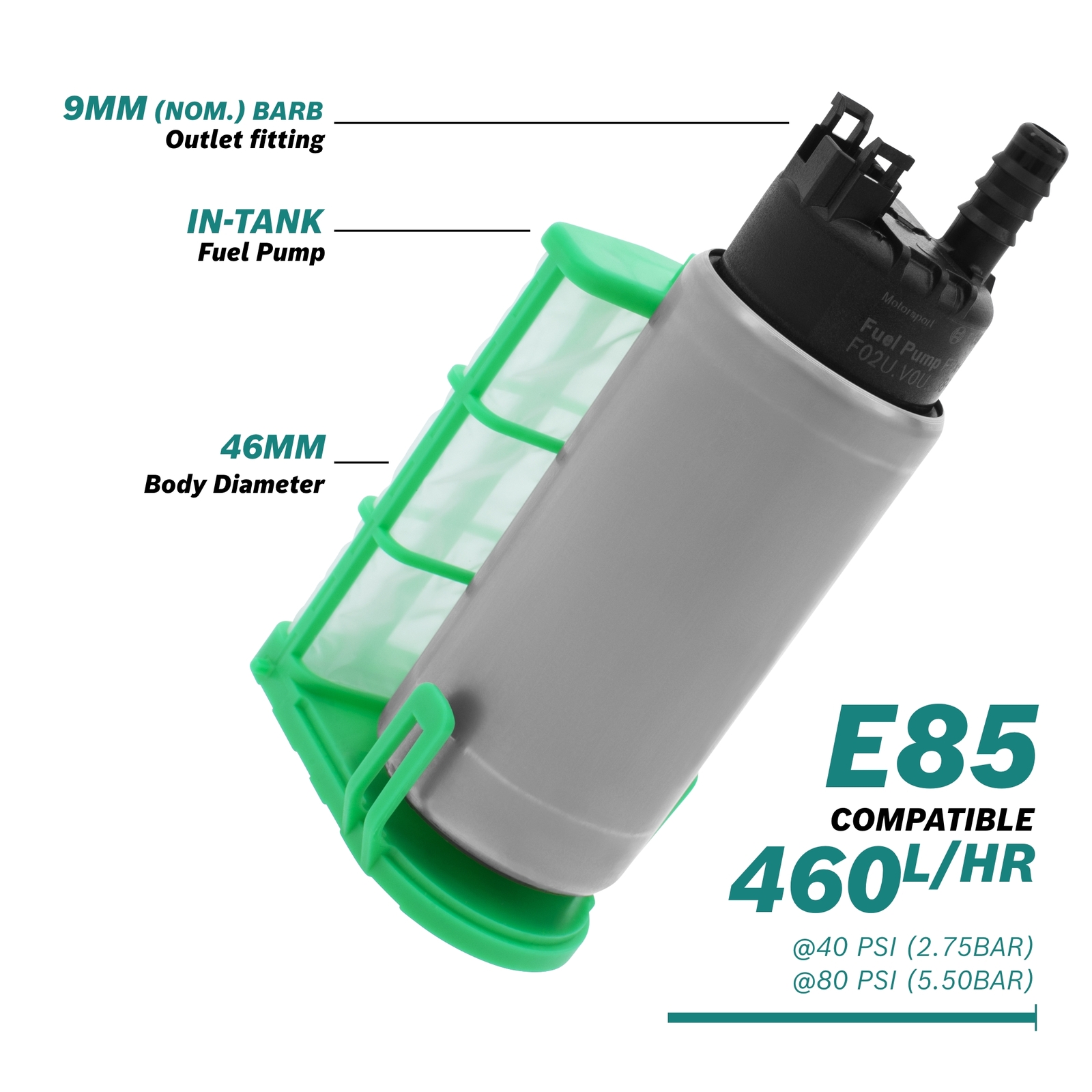 Bosch Fuel Pump Chart