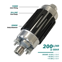>200l/h @5bar In-line Fuel Pump
