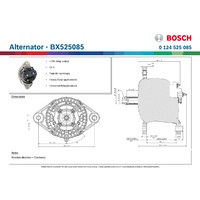 Alternator - BX525085