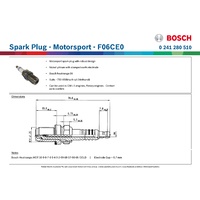 Spark Plug - Motorsport - F06CE0