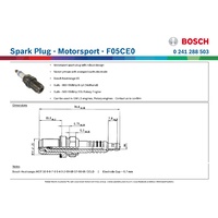 Spark Plug - Motorsport - F05CE0