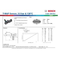 T-MAP Sensor, 3.5 bar & 130 deg C
