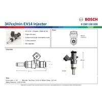 347cc/min EV14 Injector