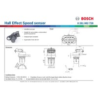 Hall Effect Speed sensor