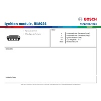 Ignition module, BIM024