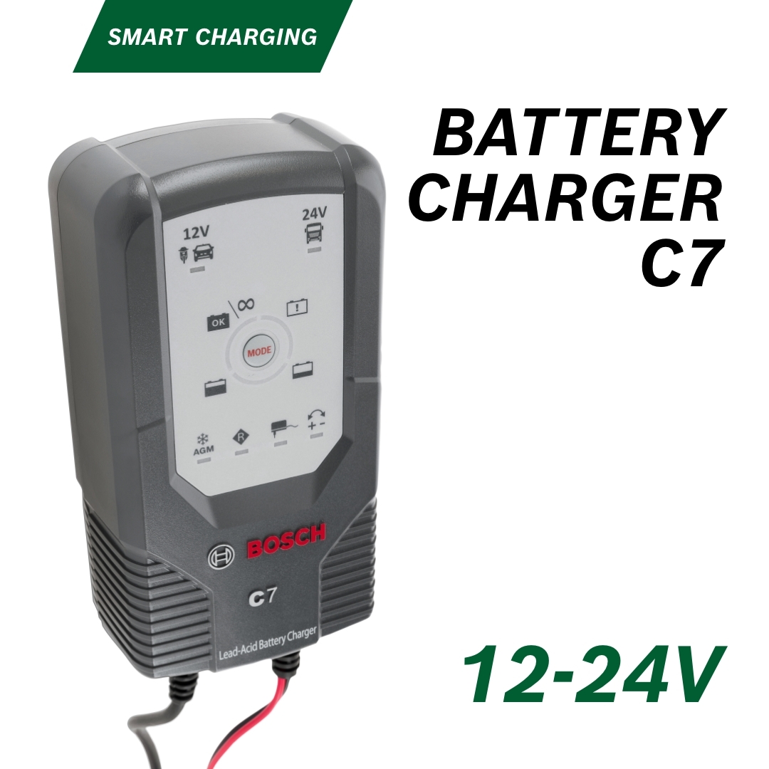 BOSCH C7 Battery Charger Bedienungsanleitung