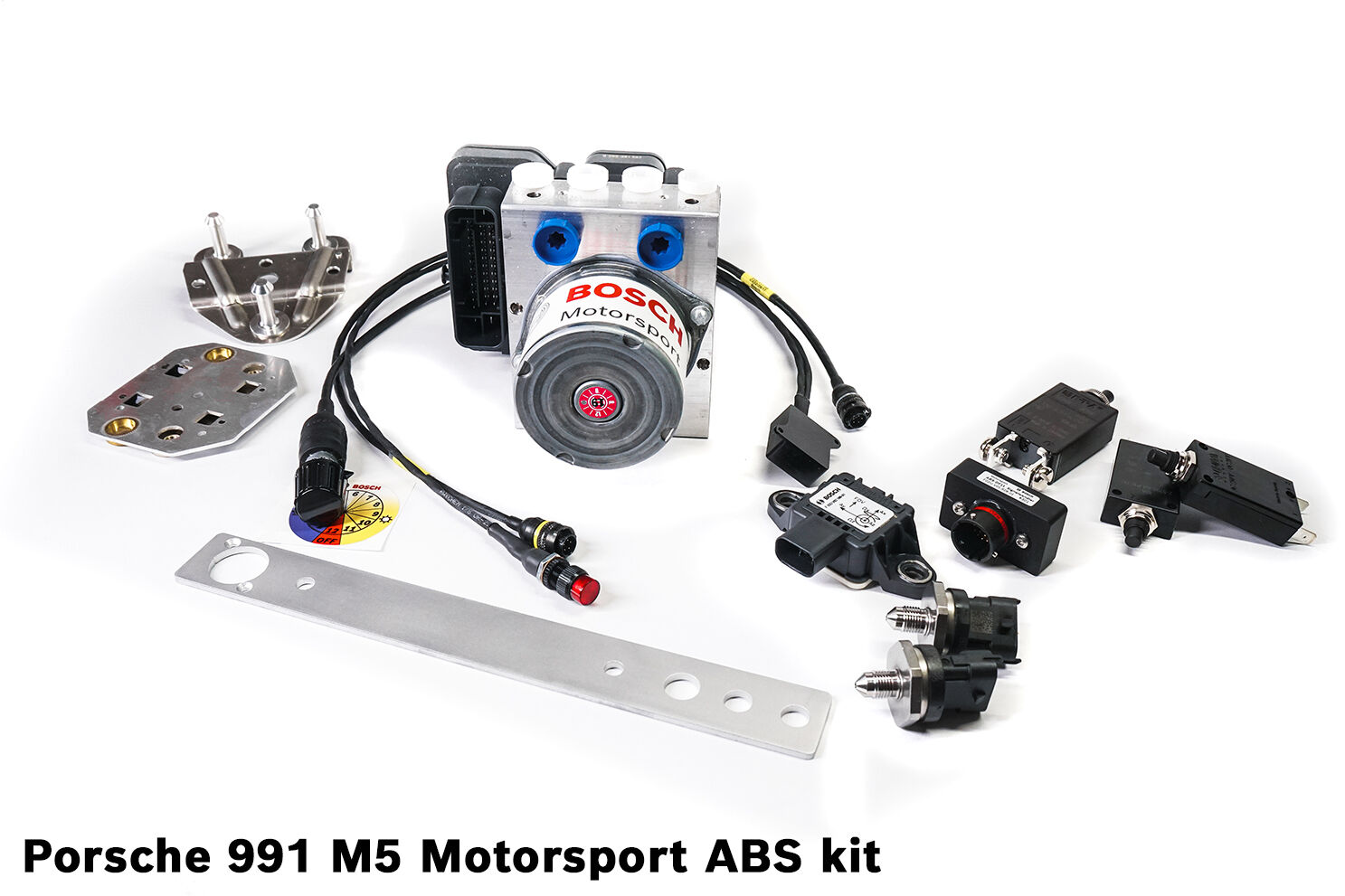 Bosch ABS Kits for racecars. Standard, Clubsport and Porsche Cup kits