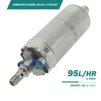 >95l/h @4bar In-line Fuel Pump
