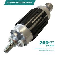 >200l/h @8bar In-line Fuel Pump