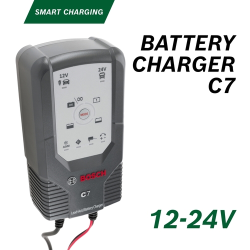 Battery Charger C7, 12 & 24V