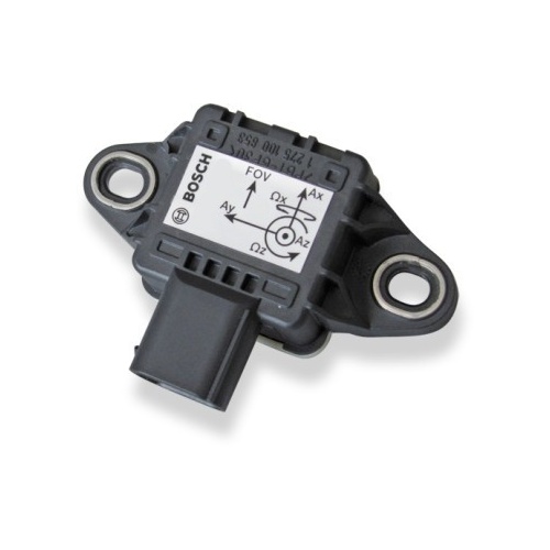 Inertial vehicle dynamics acceleration, yaw, roll IMU from Bosch Motorsport